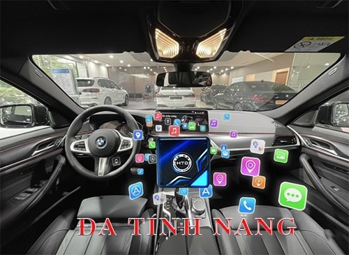 BMW 520i M Sport nâng cấp siêu mượt với Android Box không tháo màn, hỗ trợ Bluetooth