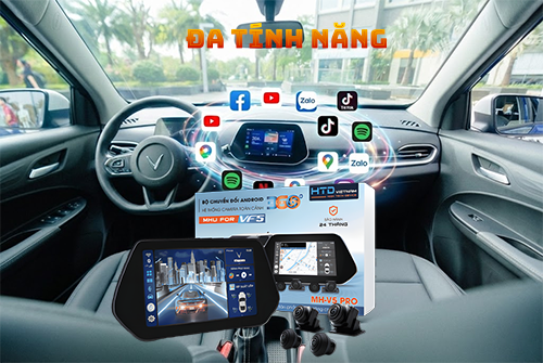 Đầu tư mạnh vào sản xuất – bộ chuyển đổi màn hình Android VF5 chất lượng tối ưu