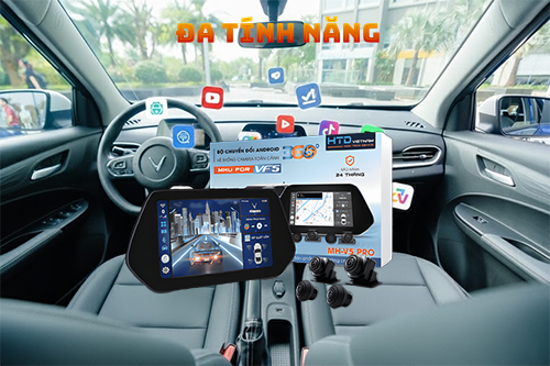 Bộ chuyển đổi màn hình Android VF5 đầu tư công nghệ hiện đại – bền bỉ vượt trội