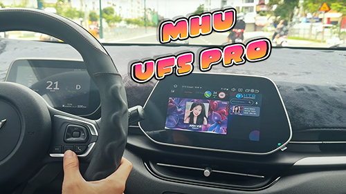 Trải nghiệm hiện đại với bộ chuyển đổi màn hình Android VF5 thiết kế tối giản