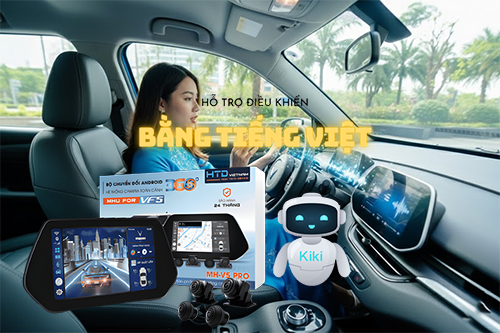 Bộ chuyển đổi màn hình Android VF5 tích hợp Youtube – giải trí mượt mà