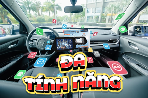 Công nghệ độc quyền chất lượng cao trong bộ chuyển đổi màn hình Android VF5 sang trọng