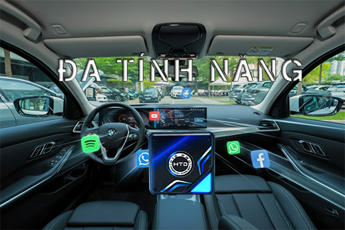 Nâng tầm BMW 320i Sport Line cùng Android Box hiện đại, hỗ trợ SIM 4G và YouTube