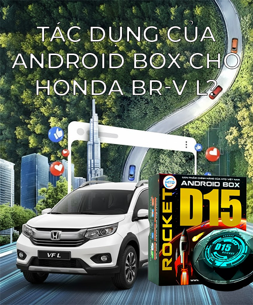 Tác dụng của Android Box cho Honda BR-V L?