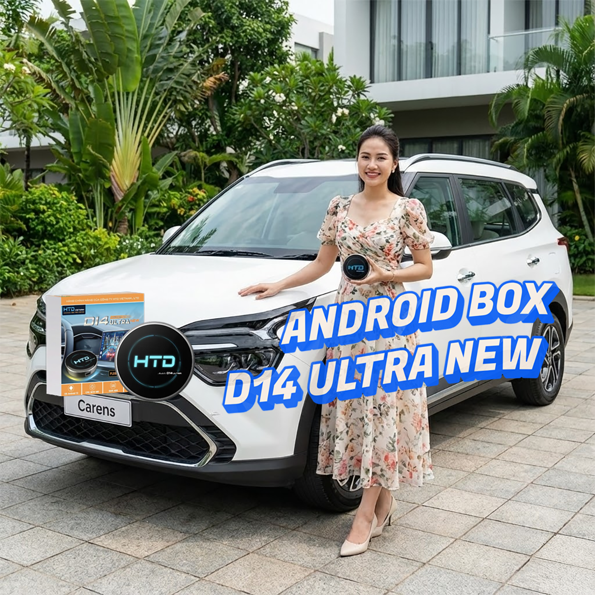 Android Box cho KIA Carens Premium – Thiết kế tối giản, nâng tầm trải nghiệm sang trọng