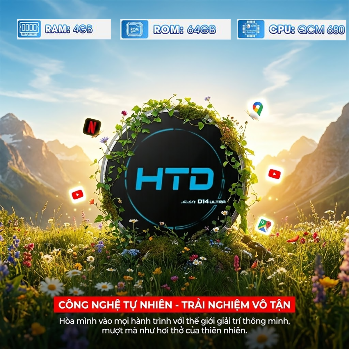 Android Box cho KIA Carens Premium – Thiết kế tối giản, nâng tầm trải nghiệm sang trọng