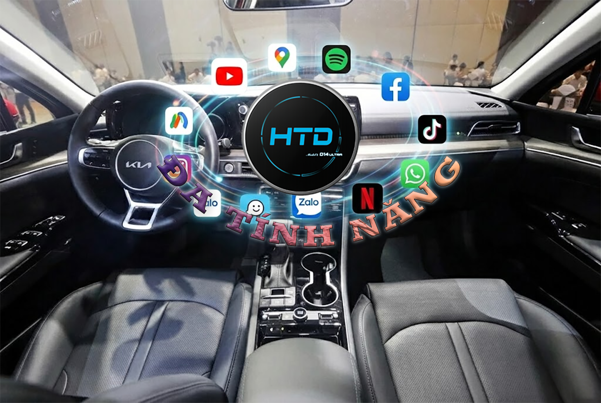 Android Box cho KIA K5 2.5 GT-Line – Sự kết hợp hoàn hảo giữa công nghệ và thiết kế