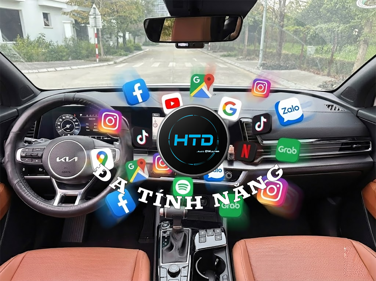 Android Box cho KIA Sportage 2.0G Signature X-Line – Thiết kế sáng tạo, đậm chất công nghệ cho người dùng hiện đại