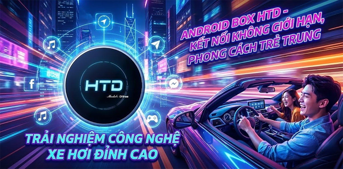 Android Box cho Mazda 6 Sedan – Cấu hình mạnh, tốc độ xử lý vượt trội