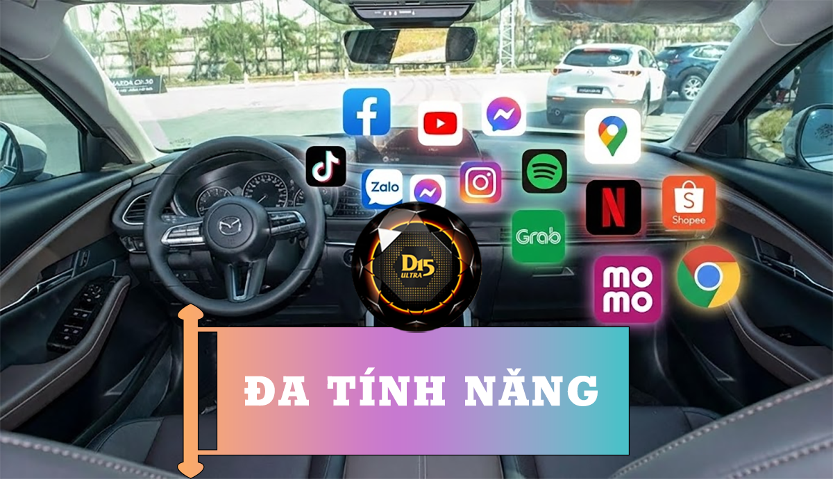 Android Box Mazda CX-30 – Biến màn hình zin thành hệ thống giải trí thông minh