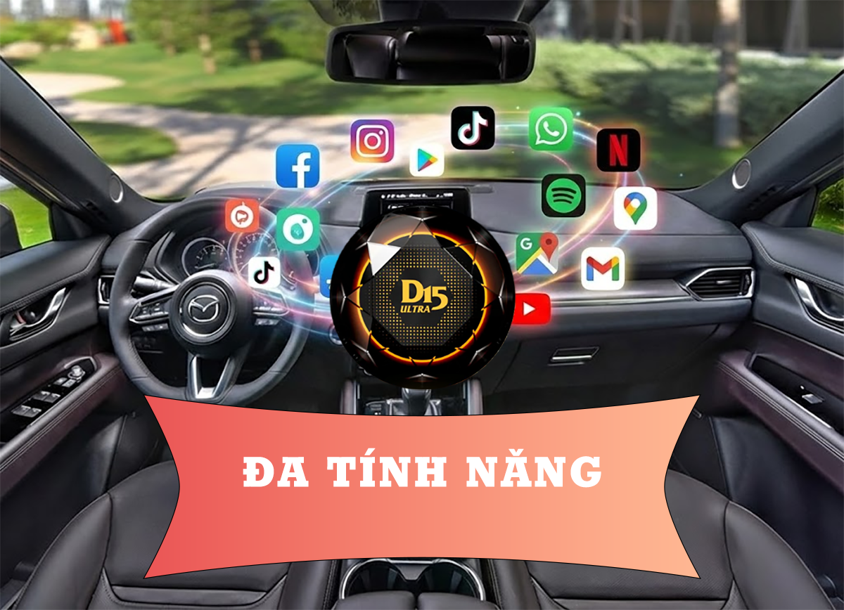 Android Box Mazda CX-8 – Công nghệ hiện đại, hỗ trợ CarPlay cực nhạy