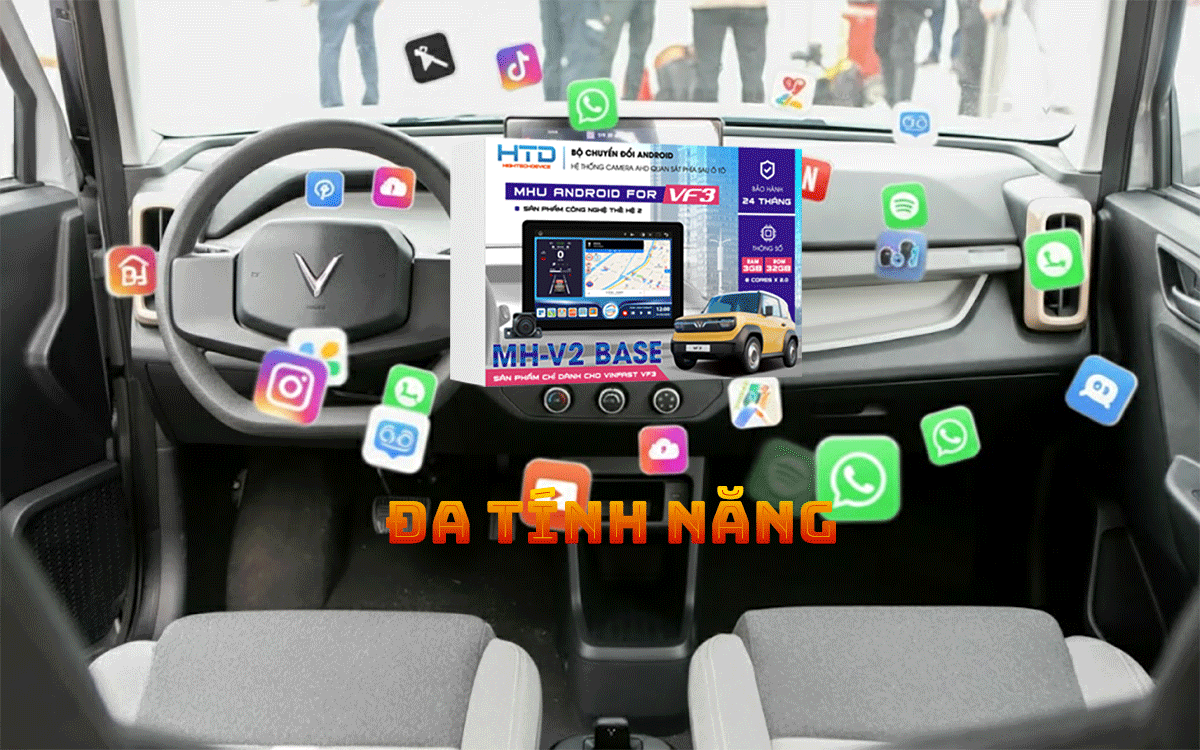 Bộ Chuyển Đổi Màn Hình Android VF3: Chất Lượng Cao Cấp, Giá Cả Hợp Lý