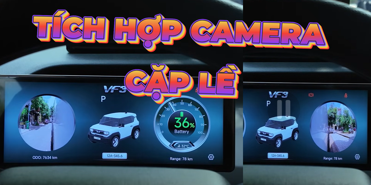 Màn Hình ODO VF3 Hậu Mãi Tốt, Bảo Hành Dài Hạn