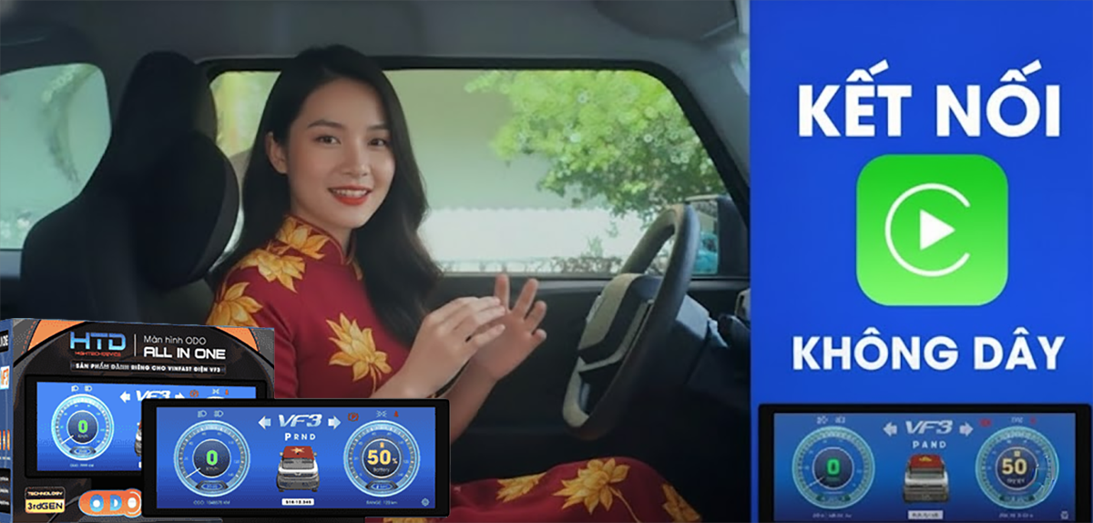 Màn Hình ODO VF3 Hậu Mãi Tốt, Bảo Hành Dài Hạn