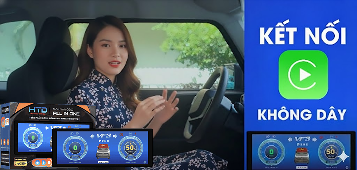 Màn Hình Thông Minh ODO VF3 Minh Bạch Thông Tin, Giá Niêm Yết