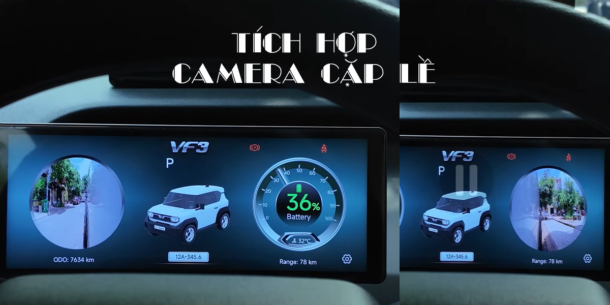 Nâng Tầm Nội Thất Với Màn Hình ODO VF3 Phong Cách Sang Trọng