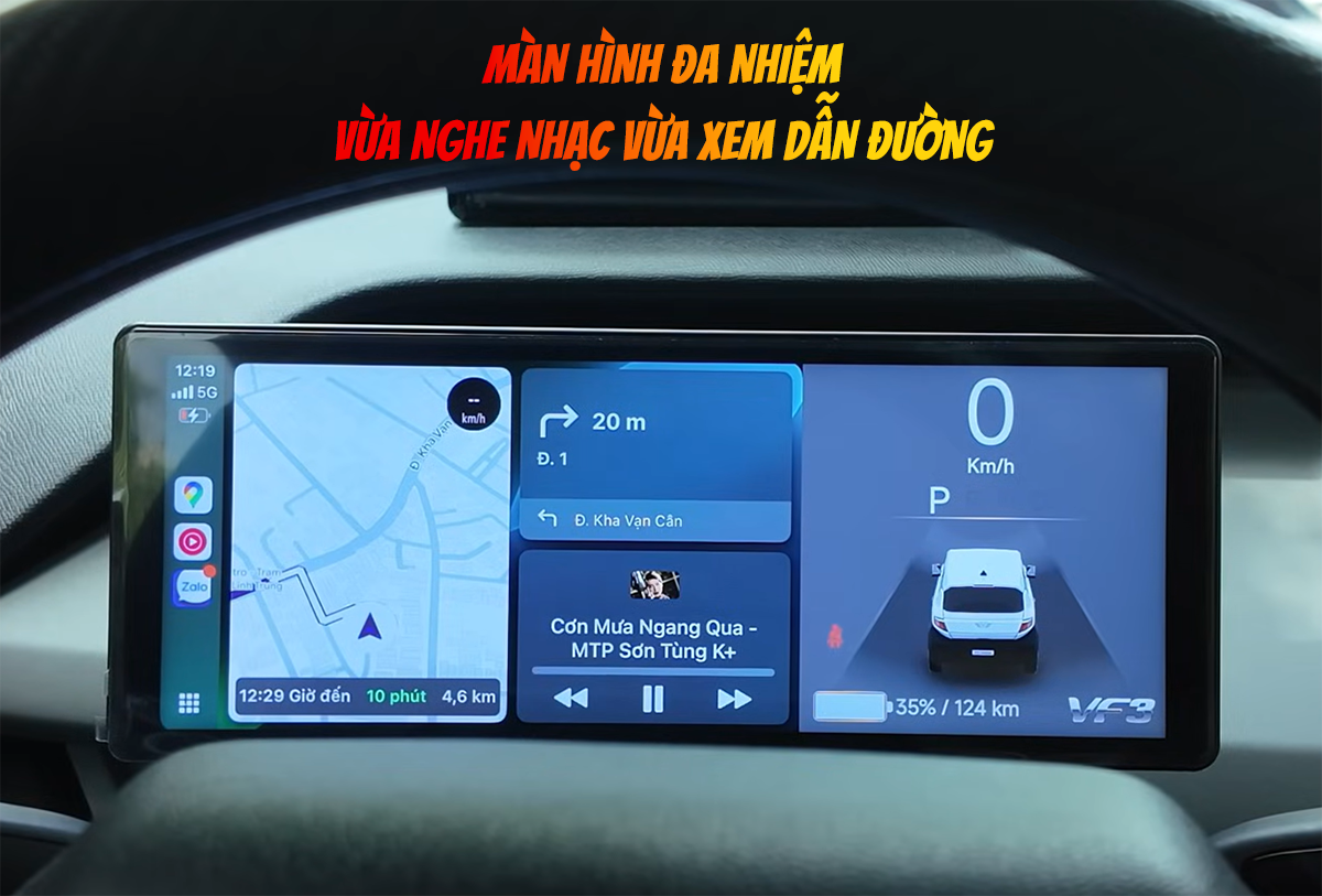 Nâng Tầm Nội Thất Với Màn Hình ODO VF3 Phong Cách Sang Trọng