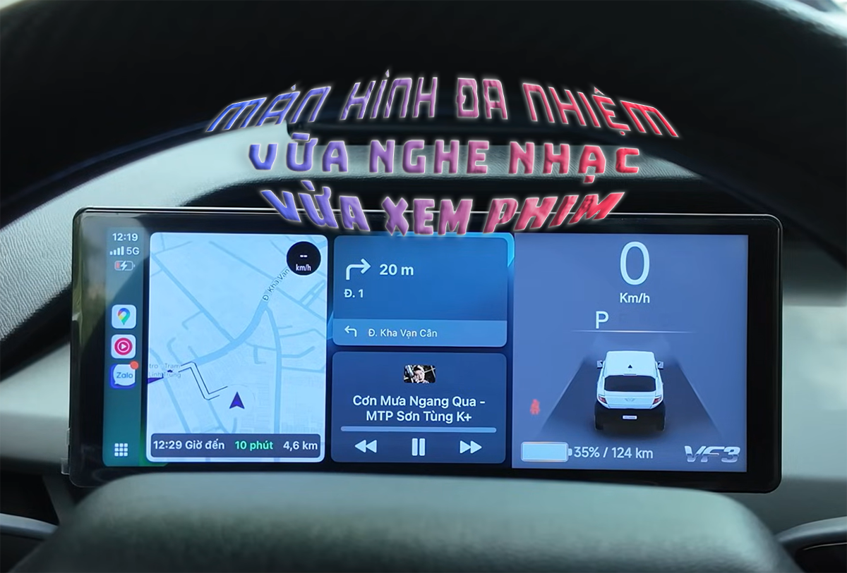 ODO VF3 Màn Hình Thiết Kế Tối Giản, Cấu Hình Mạnh – Mượt, Ít Lỗi