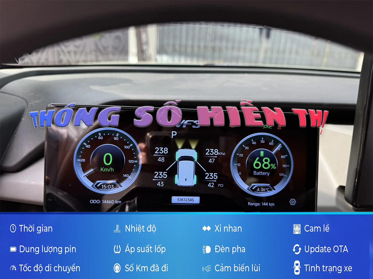 ODO VF3 Màn Hình Thiết Kế Tối Giản, Cấu Hình Mạnh – Mượt, Ít Lỗi