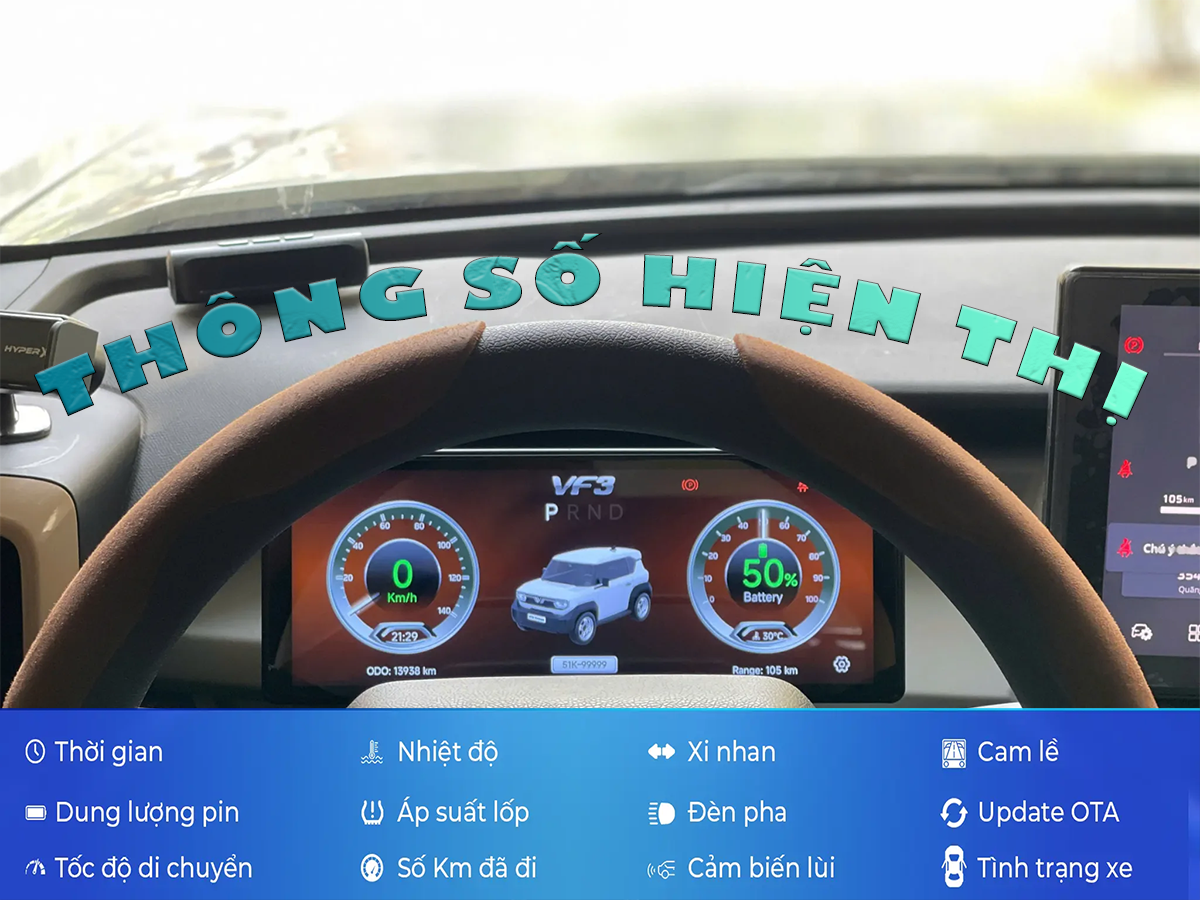 Smart ODO VF3 Bảo Hành Chu Đáo, Hỗ Trợ 24/7