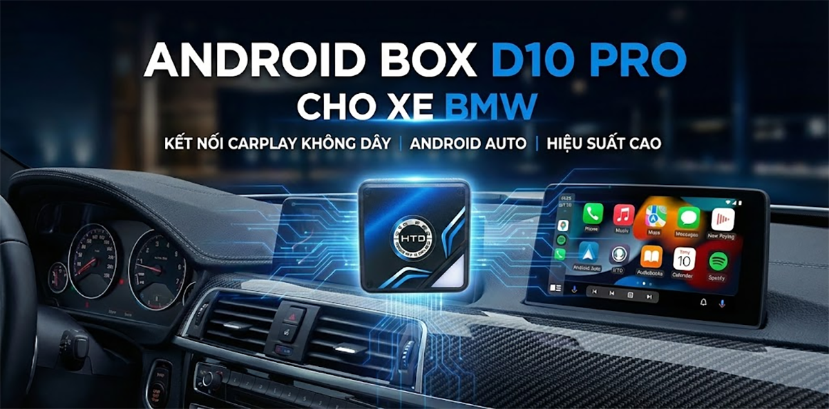 Android Box cho BMW iX3 nhiều khách hàng lựa chọn nhất đầu 2026