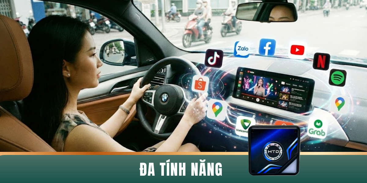 Cấu hình mạnh, Android Box cắm là chạy cho BMW X3 sDrive20i M Sport