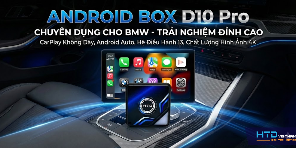 Android Box cao cấp 2026 cho BMW X7 xDrive40i M Sport