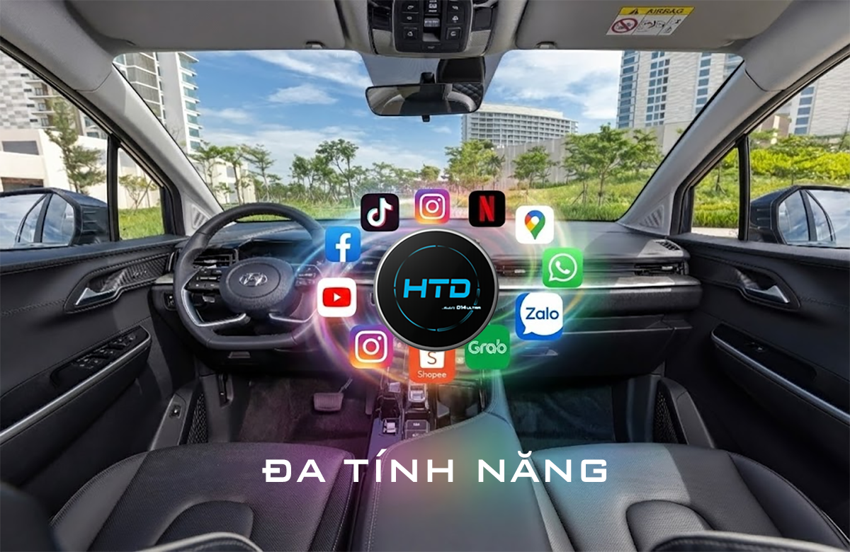 Android Box cho Hyundai Custin – thiết kế sáng tạo, hỗ trợ SIM 4G và Bluetooth ổn định