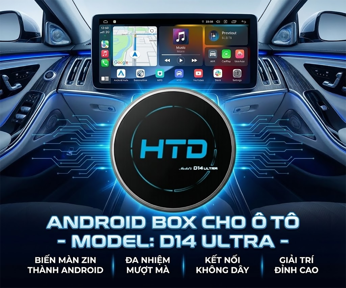 Android Box cho Hyundai IONIQ 5 – thiết kế hiện đại, tích hợp CarPlay và điều khiển giọng nói cực nhạy