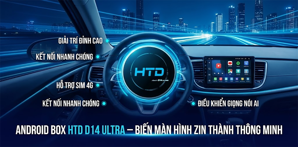 Android Box cho Toyota Camry 2.5HV cao cấp đáng mua nhất 2025