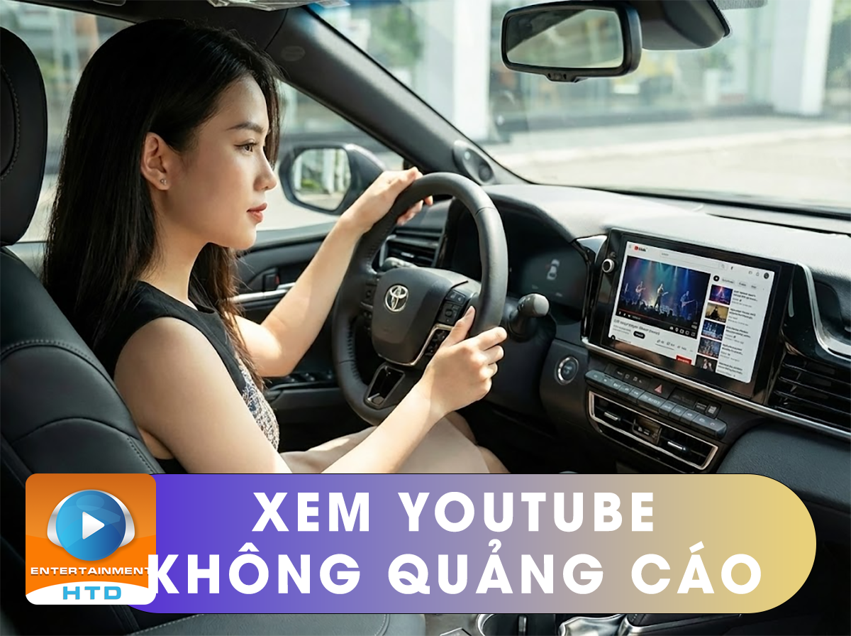 Android Box cho Toyota Camry 2.5Q chạy mượt mọi ứng dụng giải trí