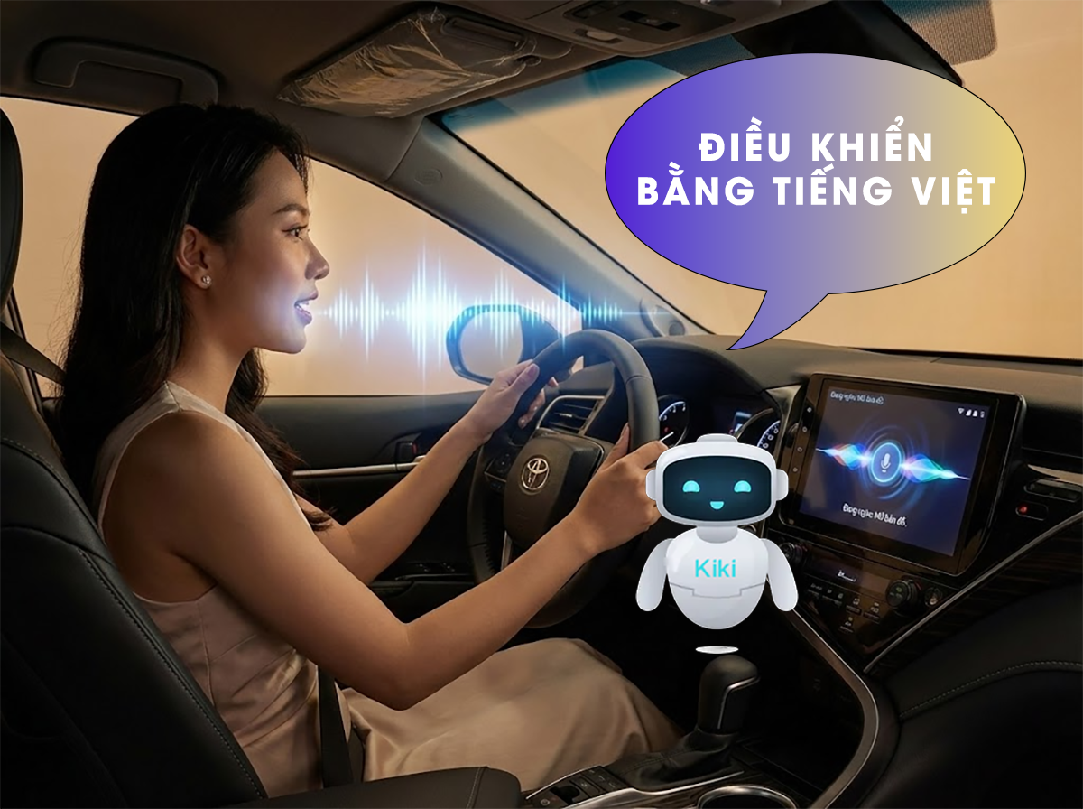 Android Box cho Toyota Camry 2.5Q chạy mượt mọi ứng dụng giải trí