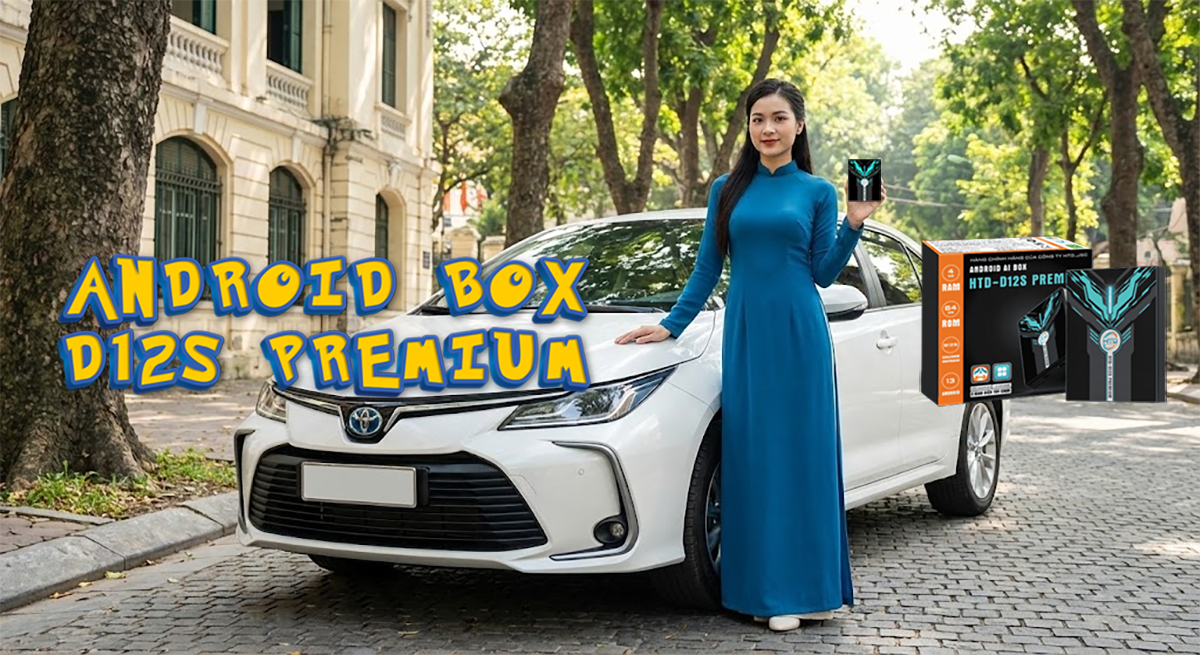 Android Box cho Toyota Corolla Altis 1.8G cam kết rõ ràng về chất lượng