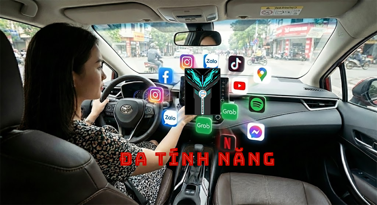 Android Box cho Toyota Corolla Altis 1.8G cam kết rõ ràng về chất lượng