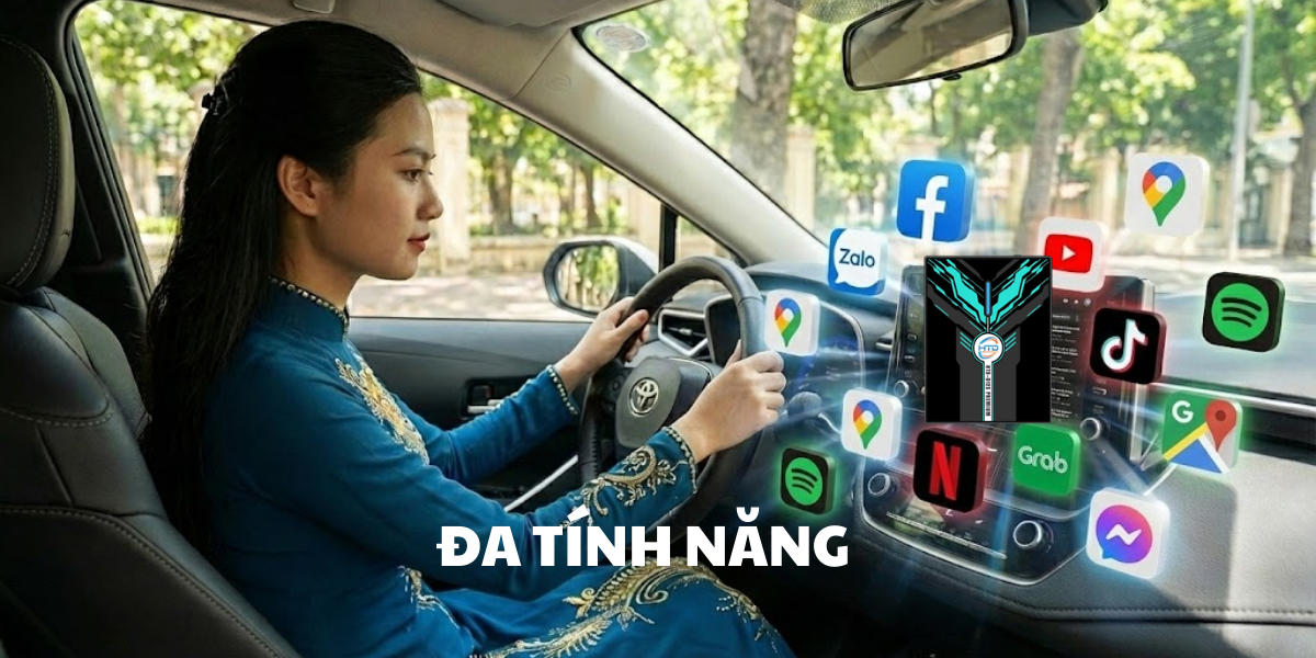 Android Box cho Toyota Corolla Altis 1.8V xem YouTube cực mượt