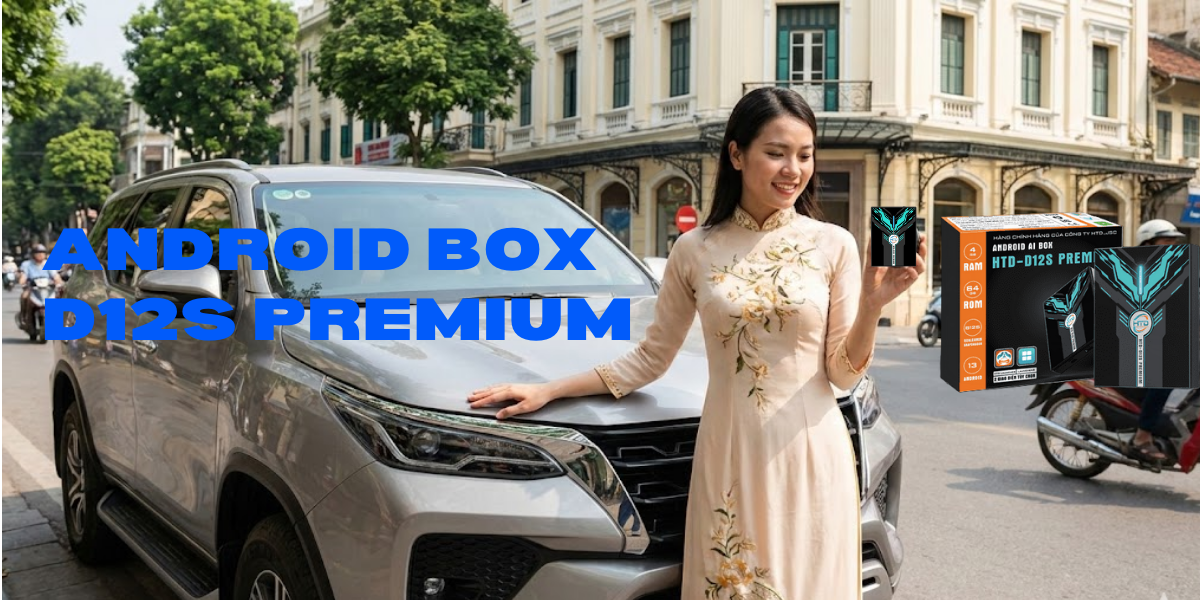 Android Box cho Toyota Fortuner 2.7AT đầu tư công nghệ hiện đại