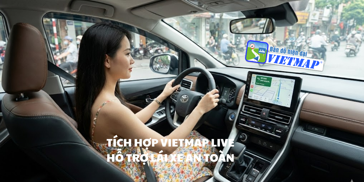 Android Box cho Toyota Innova 2.0G AT hỗ trợ Vietmap và YouTube mượt mà