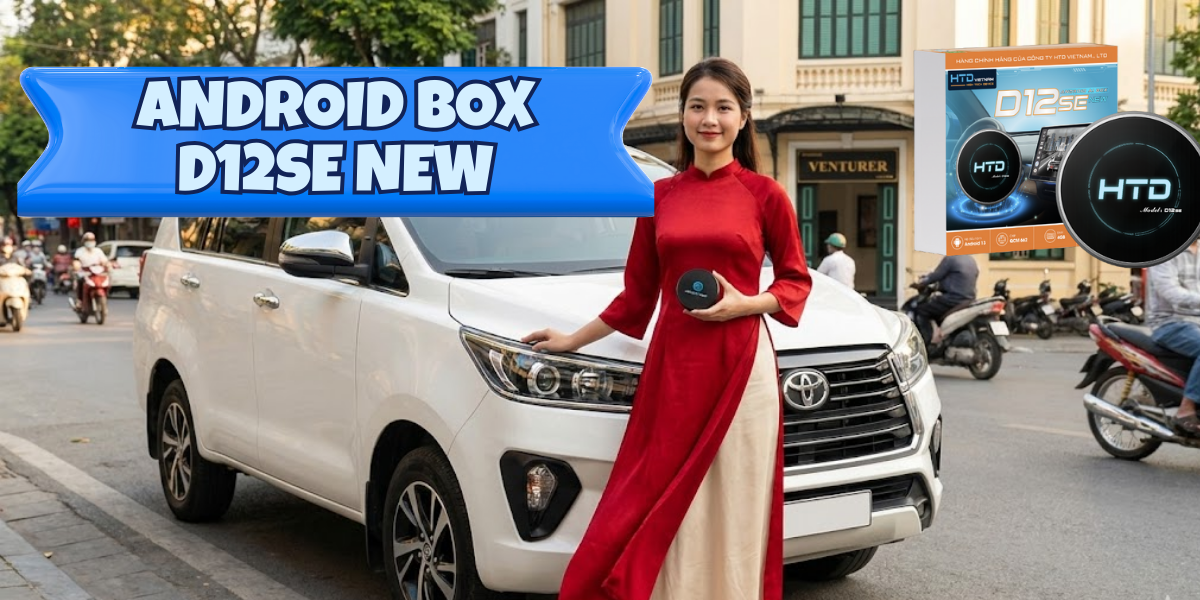 Android Box cho Toyota Innova Venturer điều khiển giọng nói tiện lợi