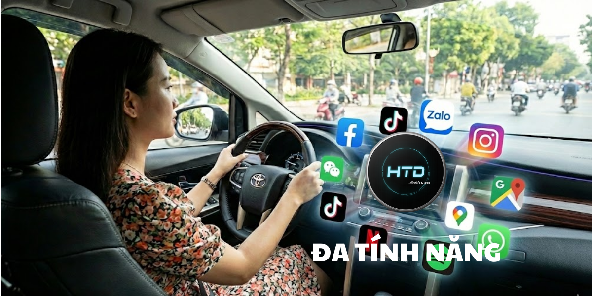Android Box cho Toyota Innova Venturer điều khiển giọng nói tiện lợi