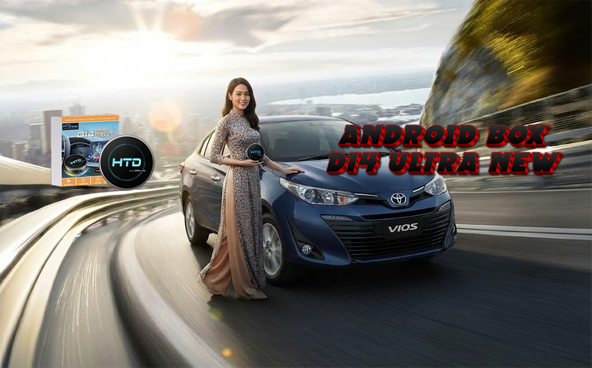 Android Box cho Toyota Vios G CVT tích hợp Bluetooth và GPS ổn định