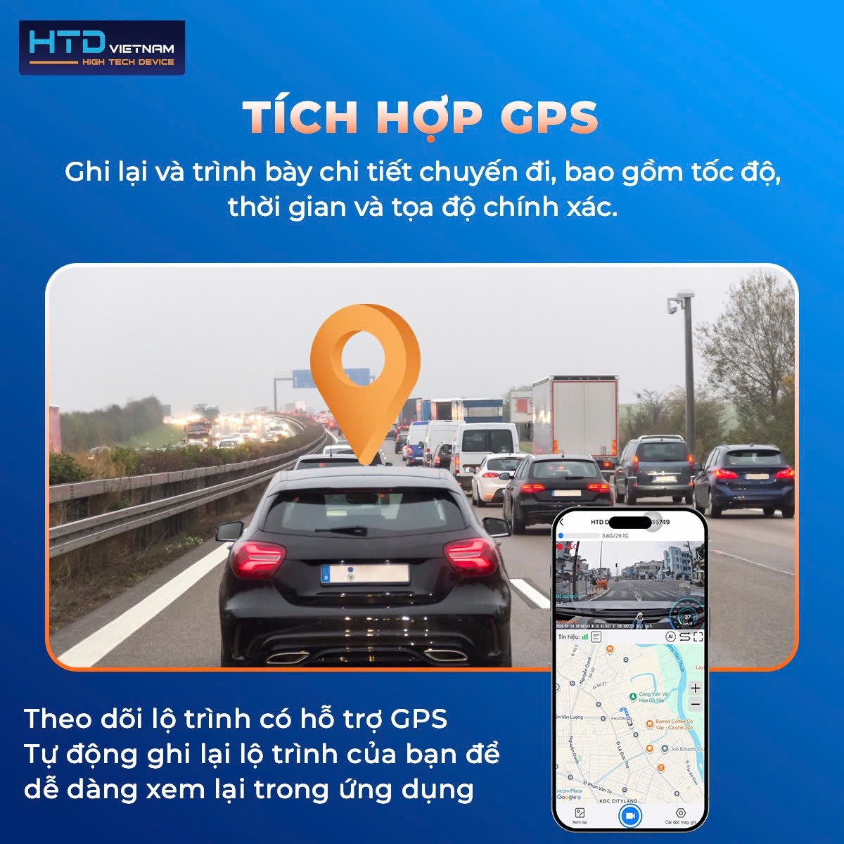 Camera hành trình C20 – Công nghệ ghi hình thông minh, dễ sử dụng