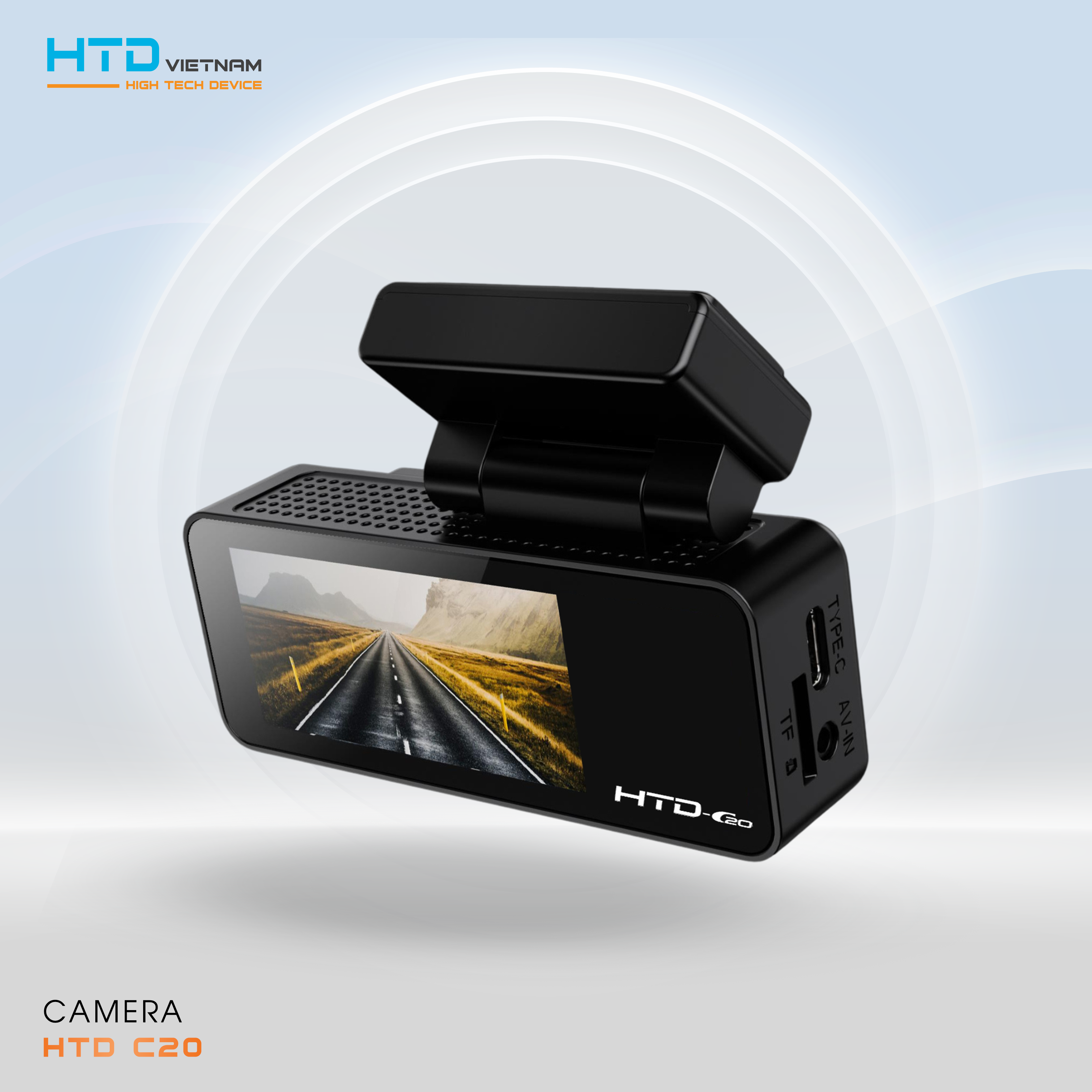 Camera Hành Trình HTD C20-2K Slide 3