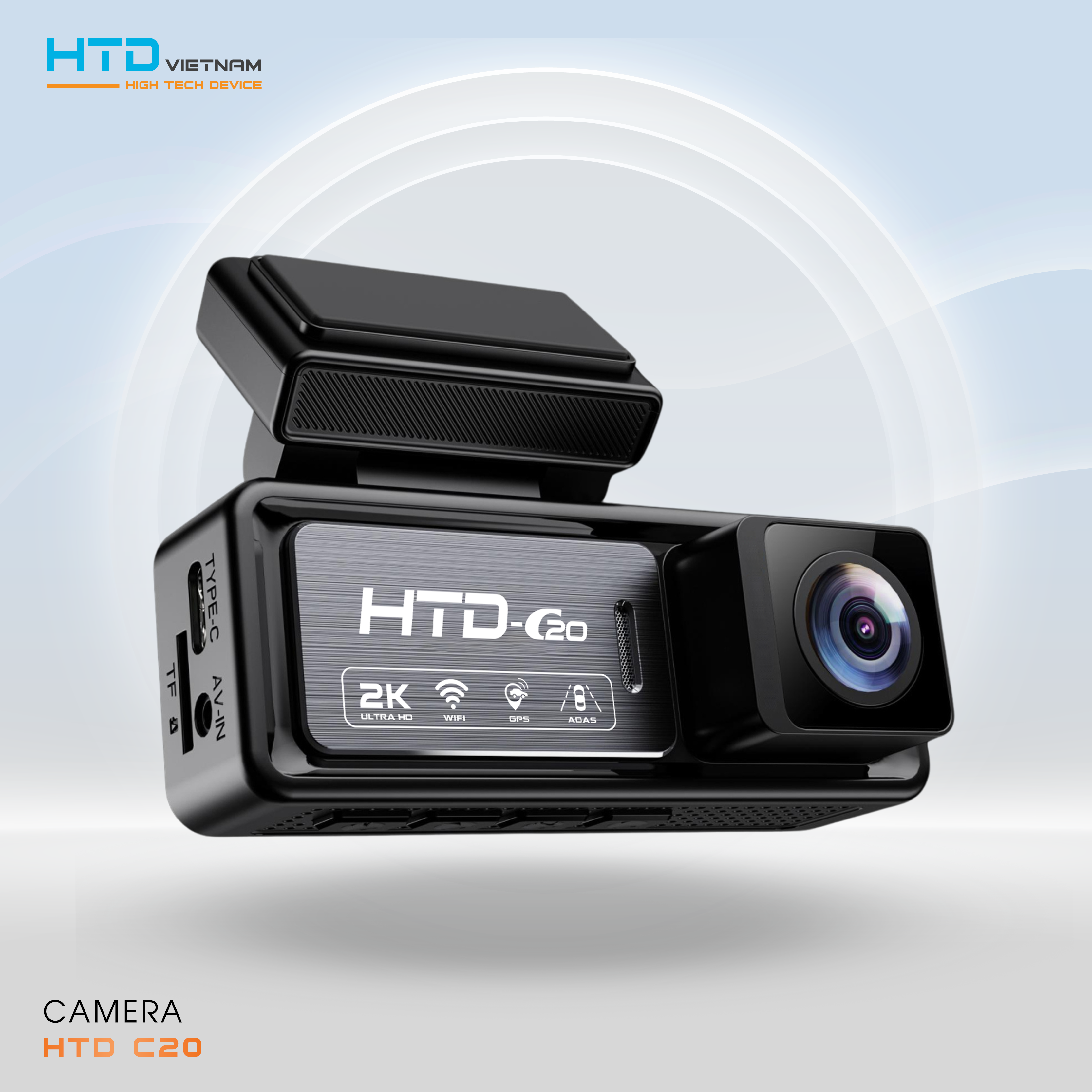 Camera Hành Trình HTD C20-2K Slide 4