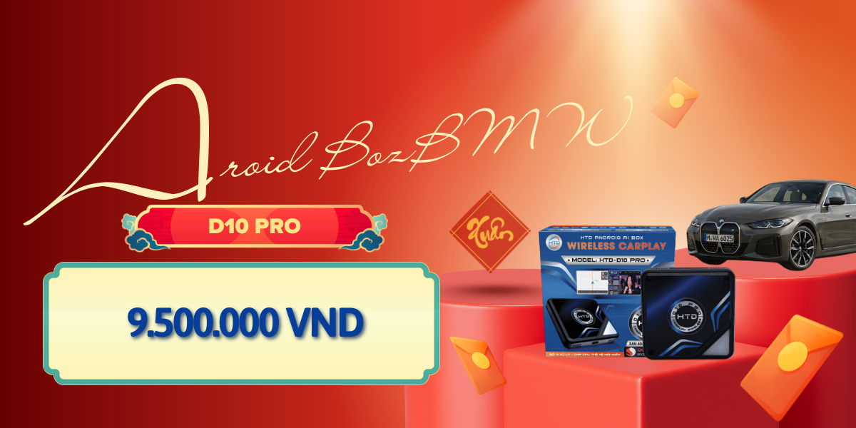 Cấu hình mạnh nhất thị trường với Android Box cho BMW i4