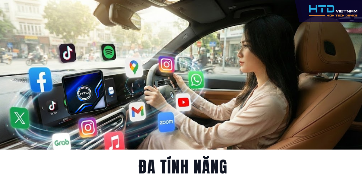 Cấu hình mạnh nhất thị trường với Android Box cho BMW i4
