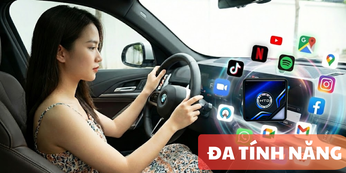 Công nghệ độc quyền chất lượng cao trên BMW X1 nhờ Android Box hiện đại