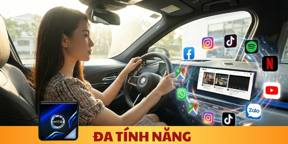 Đầu tư công nghệ hiện đại trên Android Box cho BMW All New X3