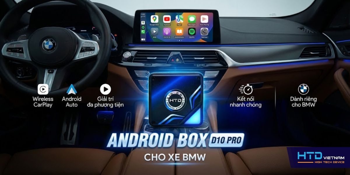 Đầu tư công nghệ hiện đại trên Android Box cho BMW All New X3