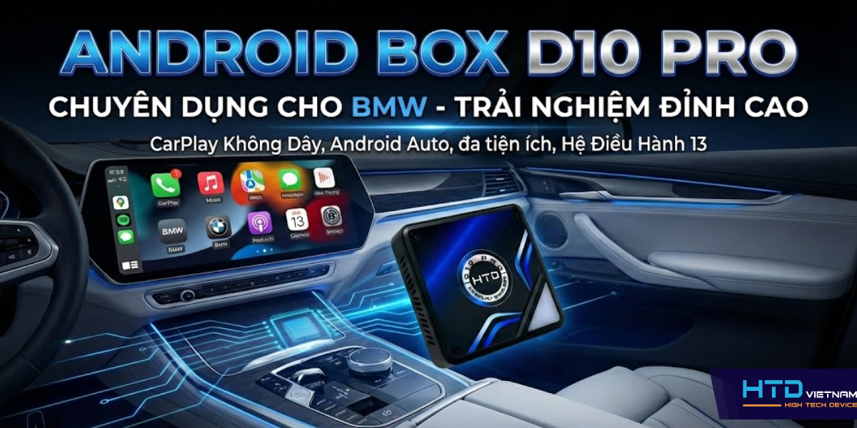 Đầu tư mạnh vào chất lượng với Android Box cho BMW X7 xDrive40i Pure Excellence