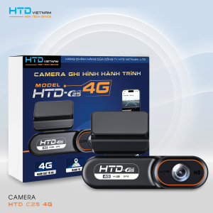 HTD C25 4G: Camera hành trình giám sát từ xa – Quản lý xe từ xa chỉ với 1 app